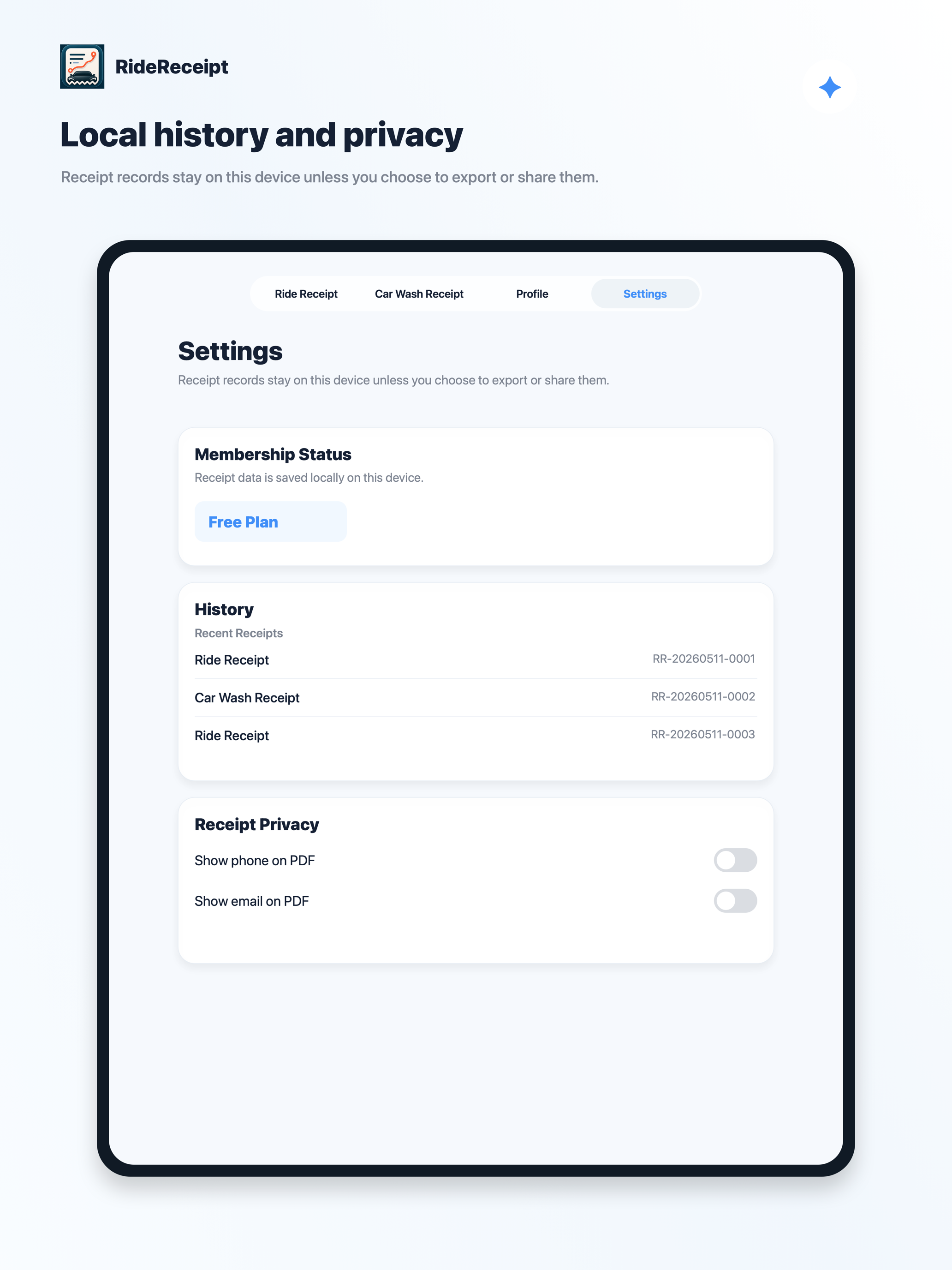 Local-first privacy