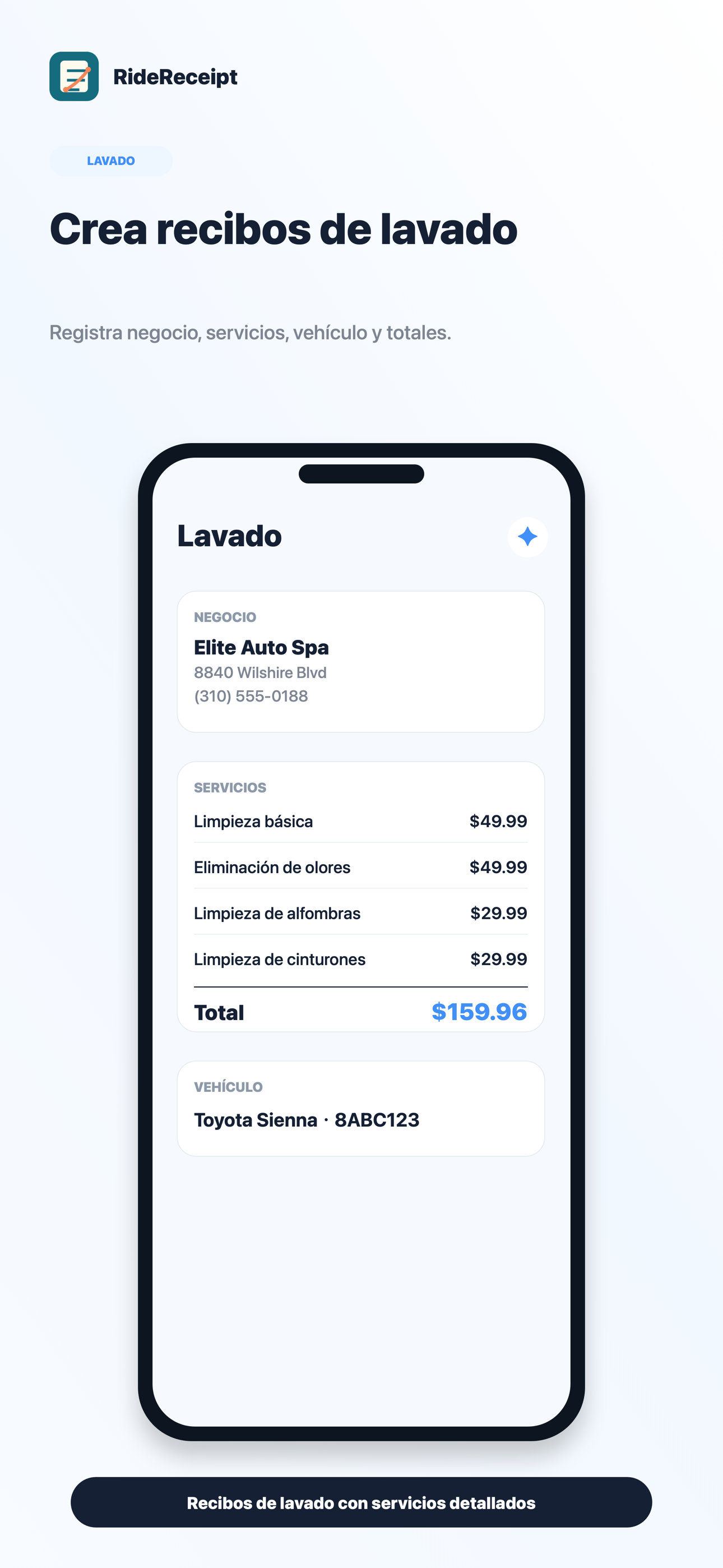 Registros de lavado